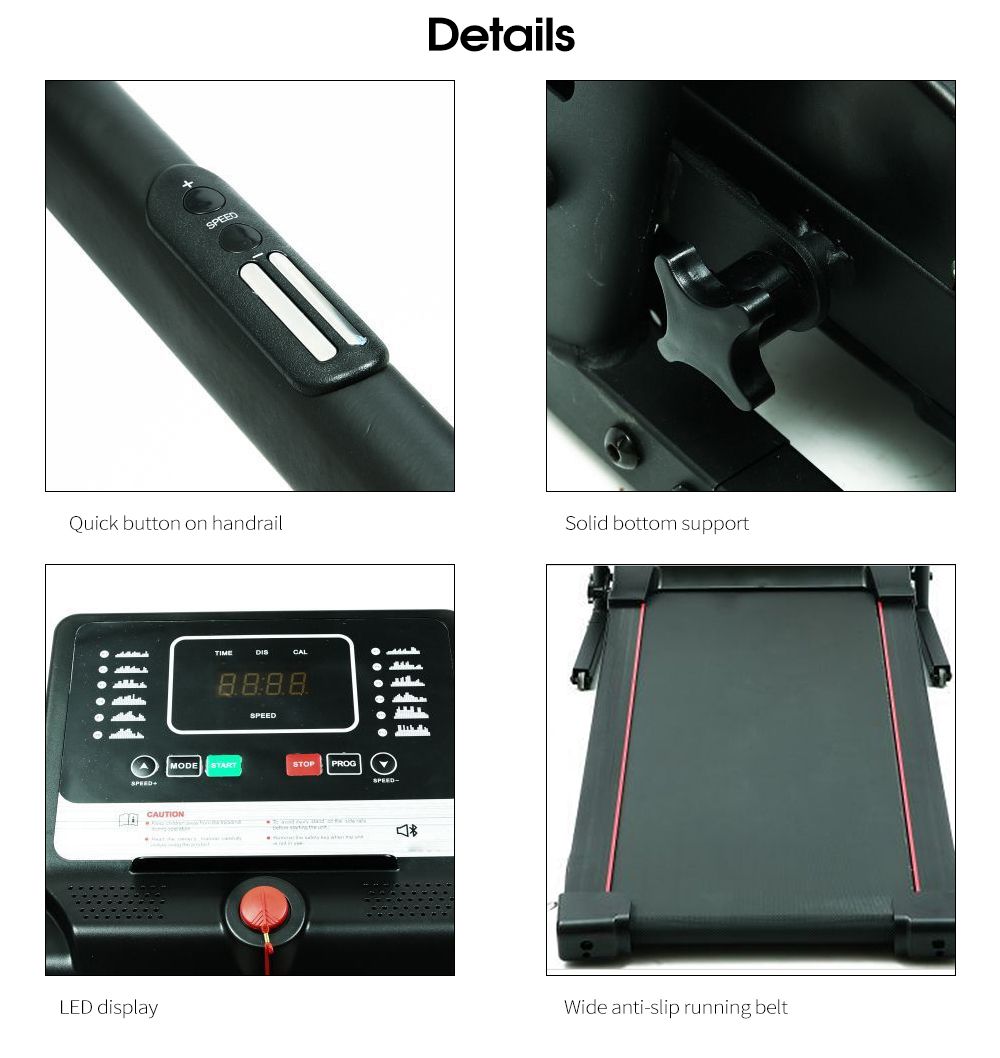Elektrisch wandelen Running Jogging Fitness Machine met LCD -display Elektrisch wandelen Running Jogging Fitness Machine met LCD -display