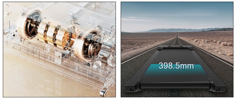 Vouwend wandeling lopen naar huis oefening fitnessmachine Vouwend wandeling lopen naar huis oefening fitnessmachine