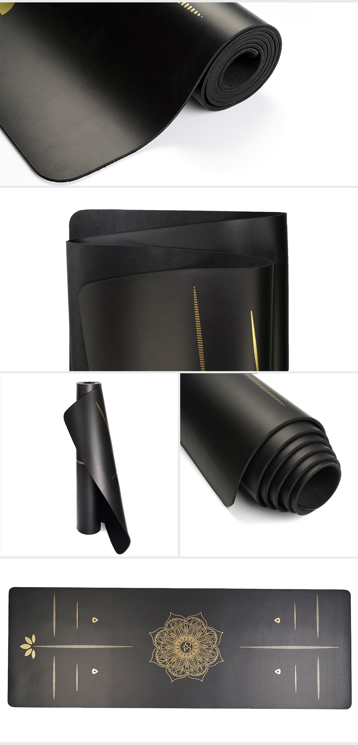 Bronzing PU Rubber Yoga Mat 5mm Bronzing PU Rubber Yoga Mat 5mm