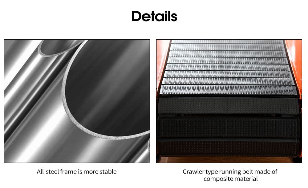 Niet-aangedreven gebogen loopband