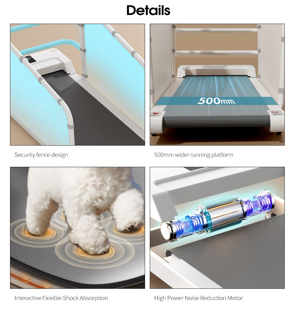 Pet Treadmil Kleine en Medium Dog Walker