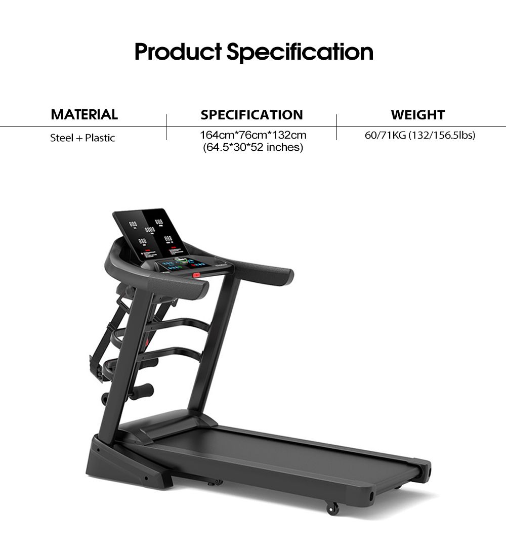 Gym Multifunction Running Machine