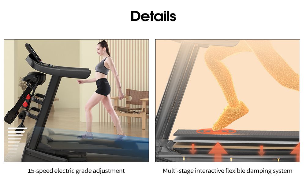 Gym Multifunction Running Machine