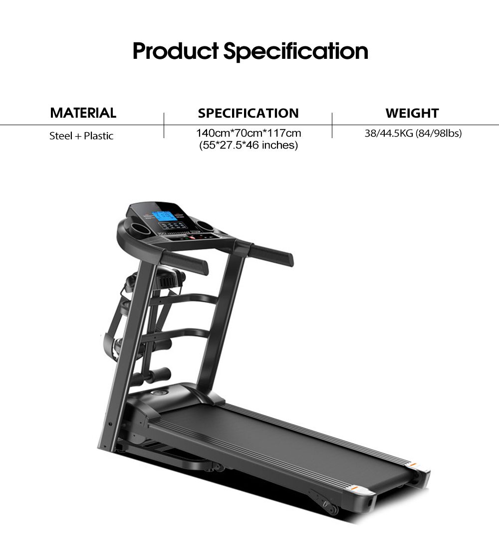 Vouwbare oefening Portable Treadmill uitvoeren Vouwbare oefening Portable Treadmill uitvoeren