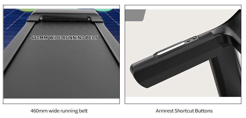 Snelle vouwbare semi-commerciële loopband Smart Silent Treadmill