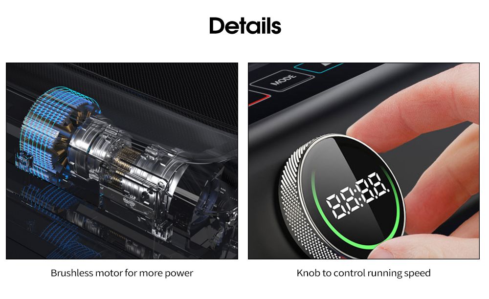 Opvouwbare semi-commerciële loopband