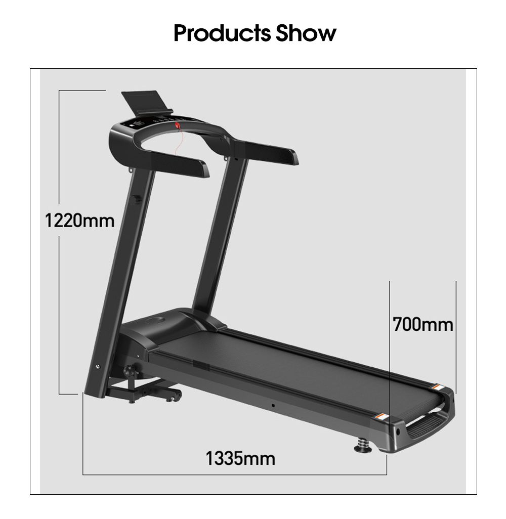 Aangepast logo Elektrische gemotoriseerde loopbandloopmachine voor thuis