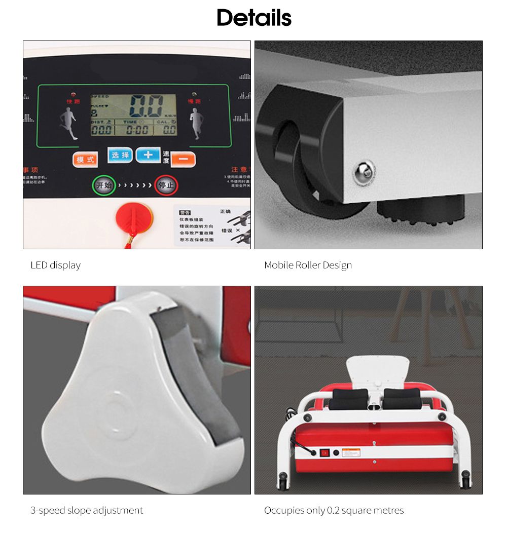 Home Mini Electric Treadmill Foldable Electric Run Machine Cardio Workout Tradmill Machine Home Mini Electric Treadmill Foldable Electric Run Machine Cardio Workout Tradmill Machine