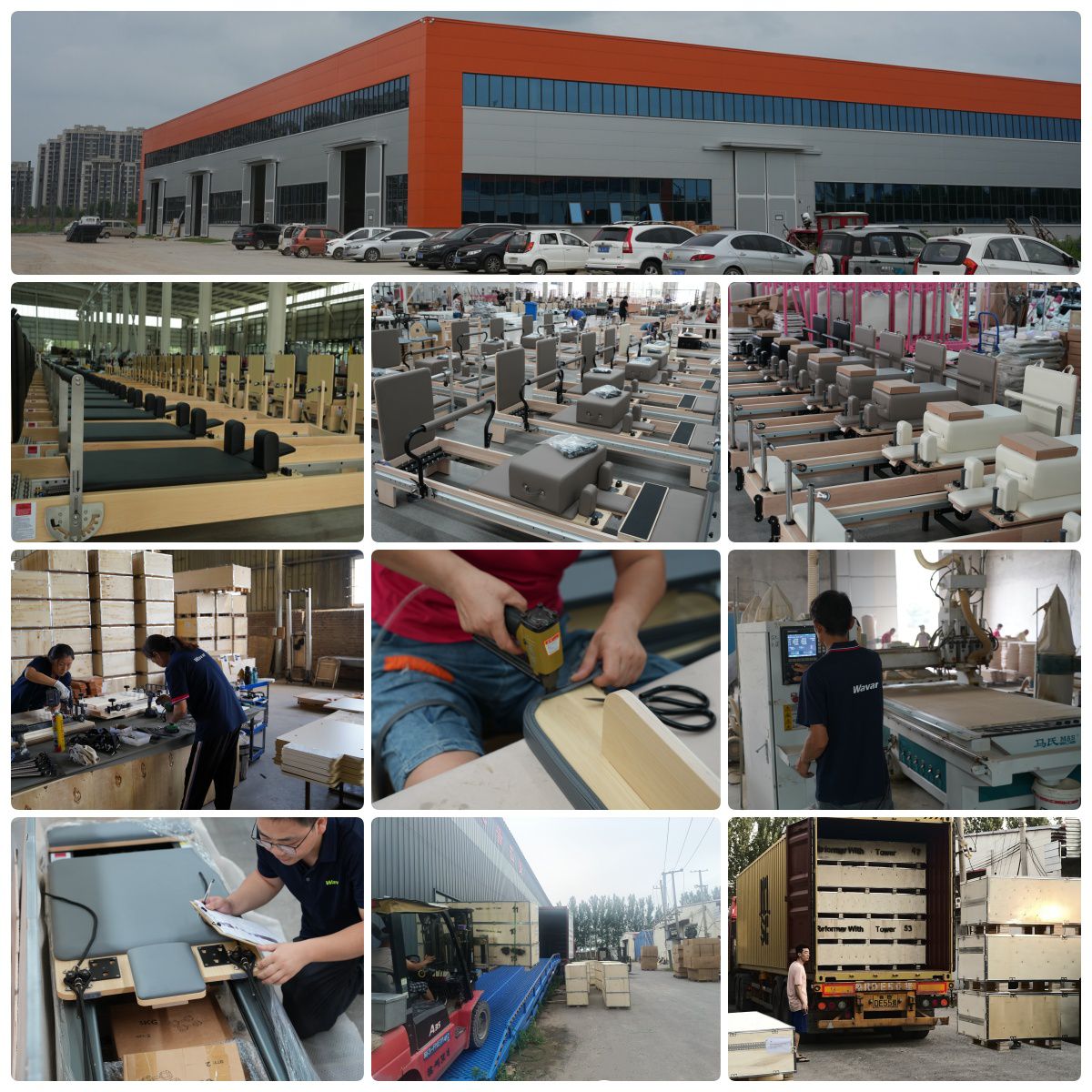 Opvouwbare Pilates Reformer voor thuisgebruik Opvouwbare Pilates Reformer voor thuisgebruik