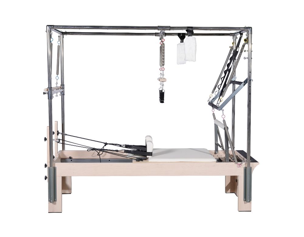 Pilates Studio Maple Wood Pilates Cadillac Reformer met volledige trapeze