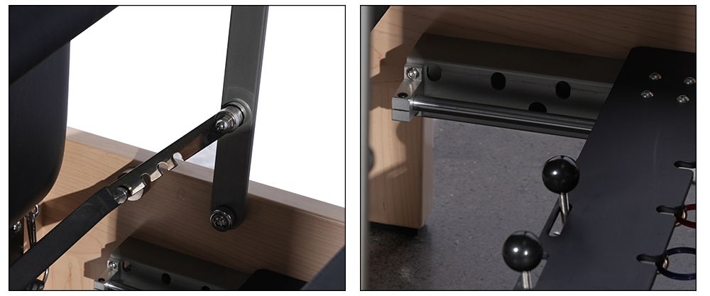 Body Training Core Bed Maple Wood Pilates Reformer Machine met binnenste voetsteunen Body Training Core Bed Maple Wood Pilates Reformer Machine met binnenste voetsteunen