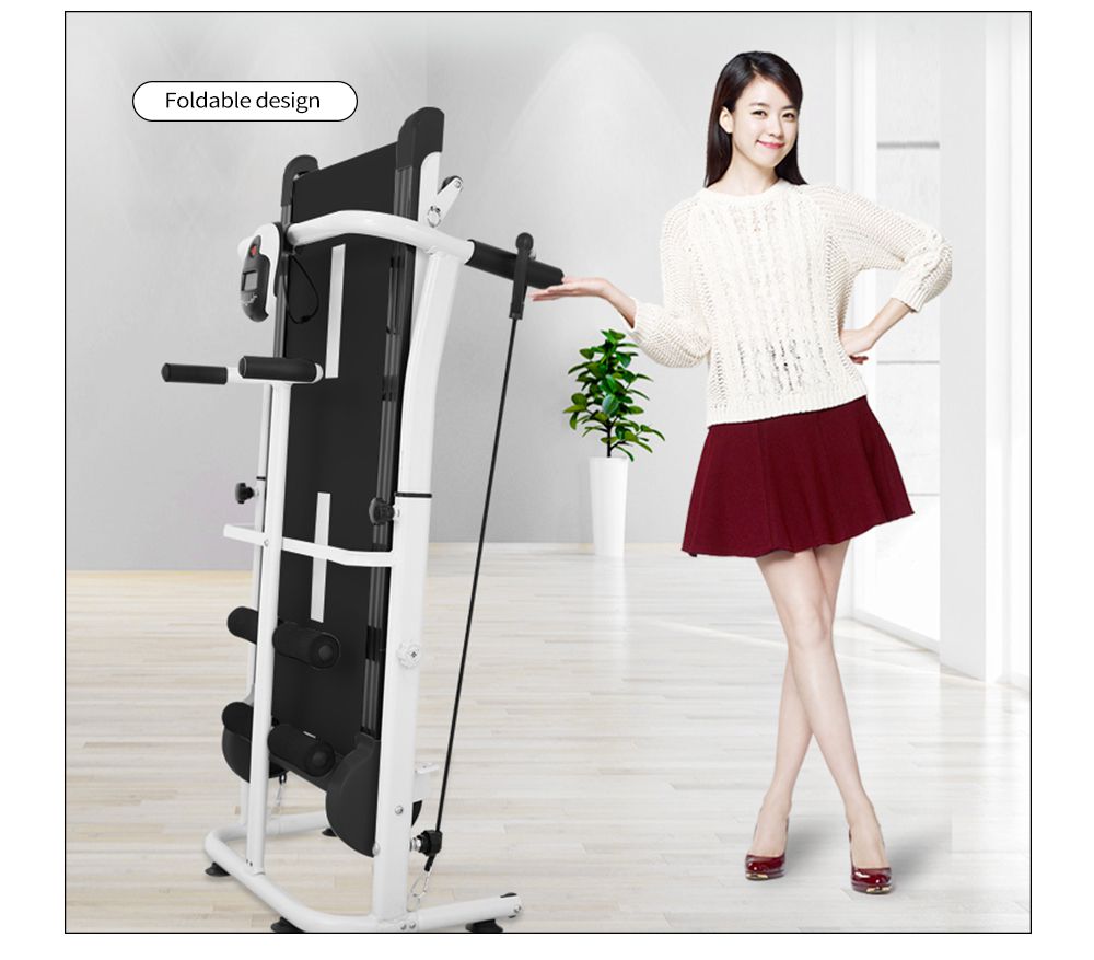 HUISHOUDEN Vouwbaar hardloopmachine Multifunctionele fitness loopband