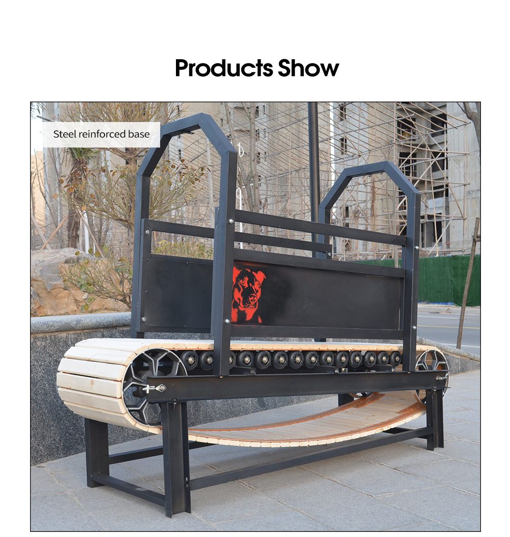 Niet-aangedreven hondenrunning machine