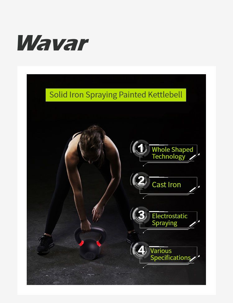 Gietijzeren kettlebell Gietijzeren kettlebell