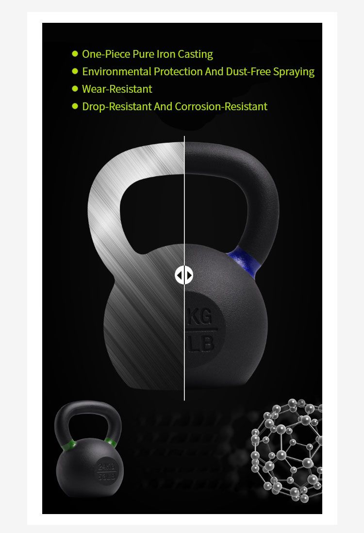 Gietijzeren kettlebell Gietijzeren kettlebell