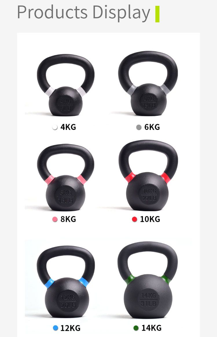 Gietijzeren kettlebell Gietijzeren kettlebell