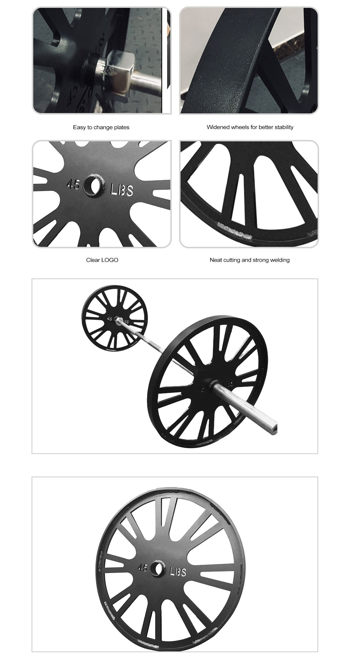 Apollo bumper gewichtsplaat