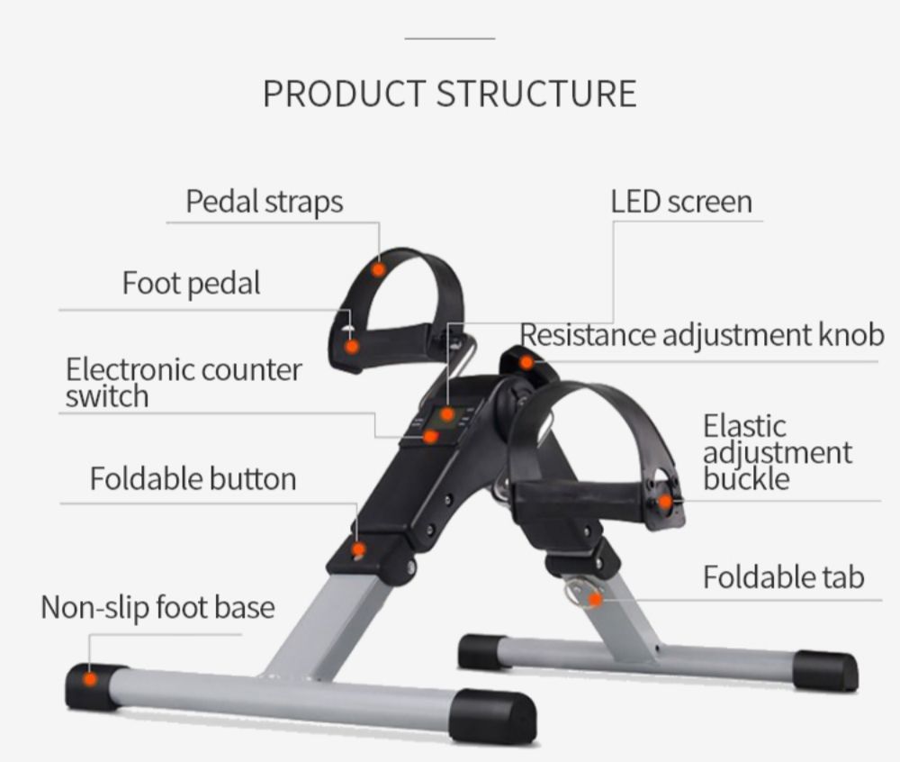 Opvouwbare mini -aerobe stappen