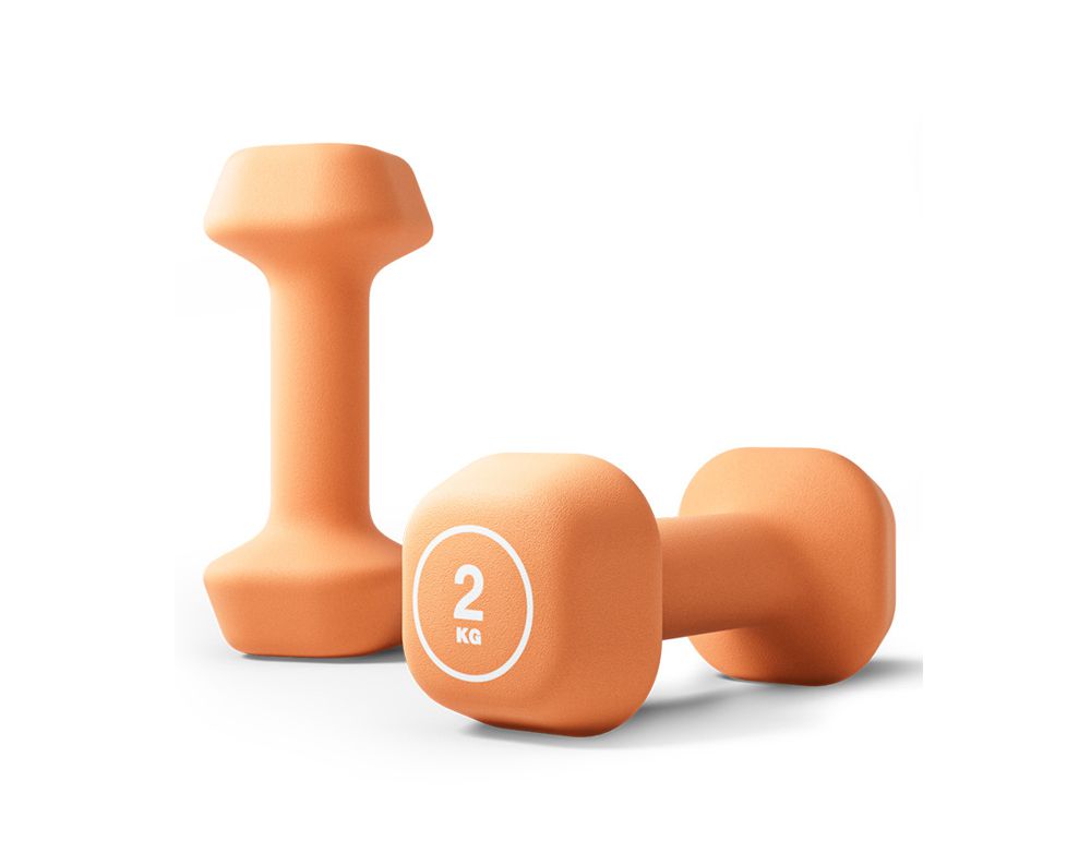 Trapeziumvormige plastic gedompeld halter Trapeziumvormige plastic gedompeld halter