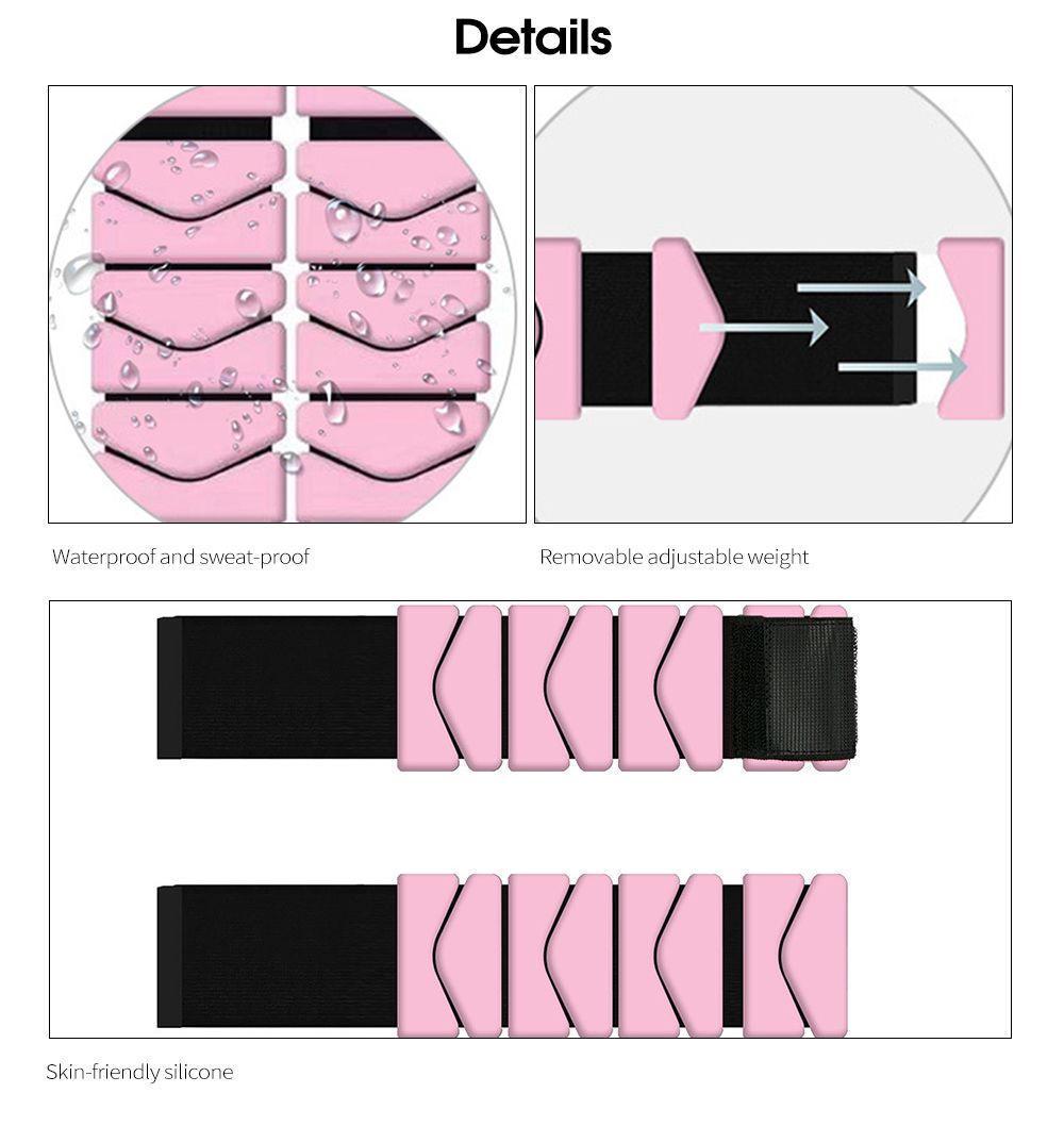 Verstelbare pols en enkelgewichten Verstelbare pols en enkelgewichten