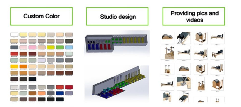 Groothandel multifunctionele Pilates Reformer versie 3.0