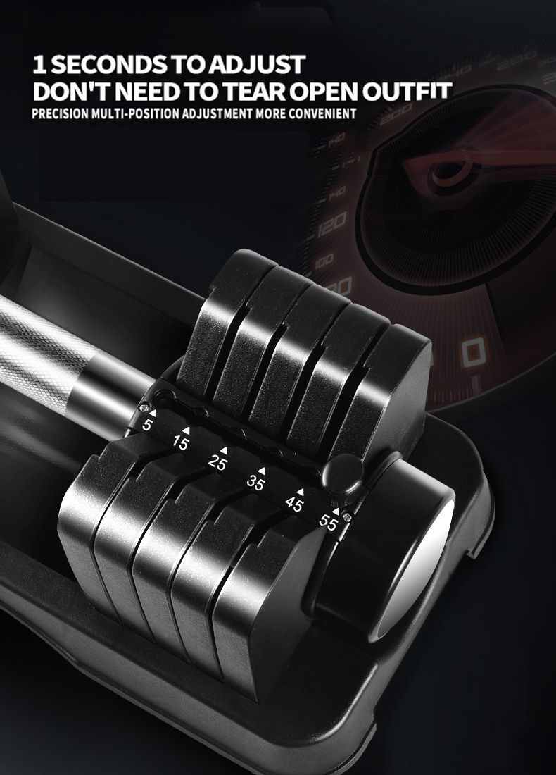 Groothandel 55lb/25kg Verstelbare Dumbbells
