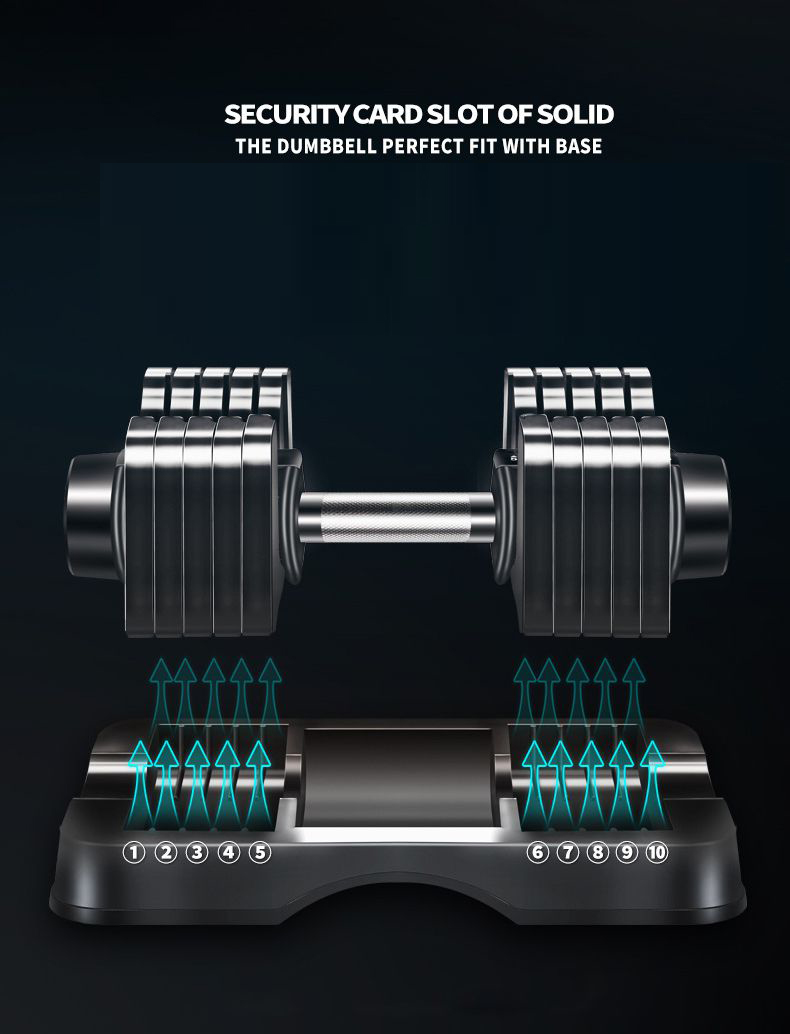 Groothandel 55lb/25kg Verstelbare Dumbbells