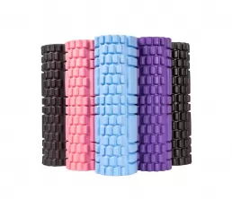 Getextureerde schuimroller yoga schuimroller