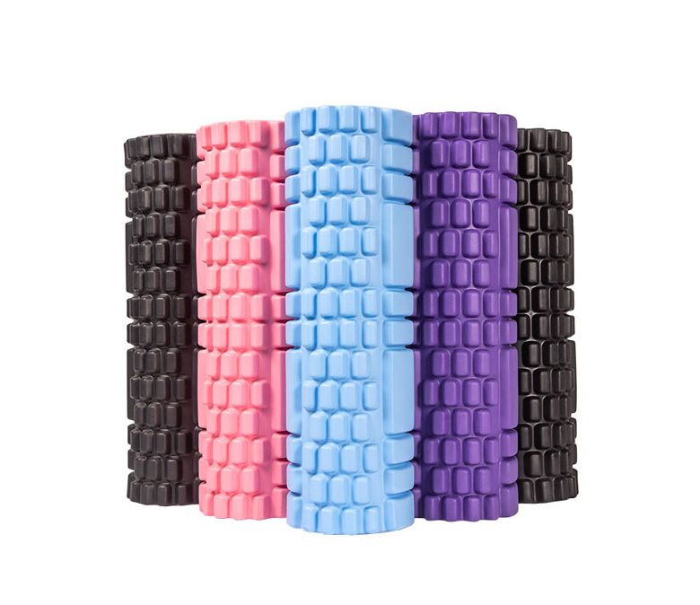 Getextureerde schuimroller yoga schuimroller