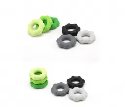 Siliconen vinger oefening grip versterker grijper trainingsring handtrainer