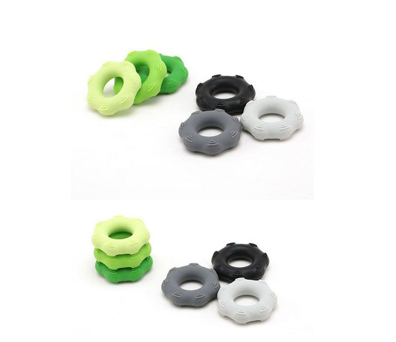 Siliconen vinger oefening grip versterker grijper trainingsring handtrainer