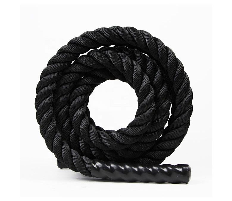 Gym Training Black Fitness Battle Ropes