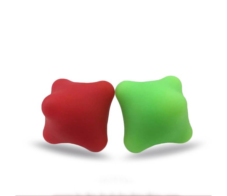 Zeshoekige siliconen massagebal handmassage