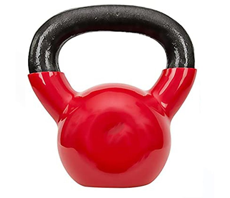 Vinyl dompelende kettlebell