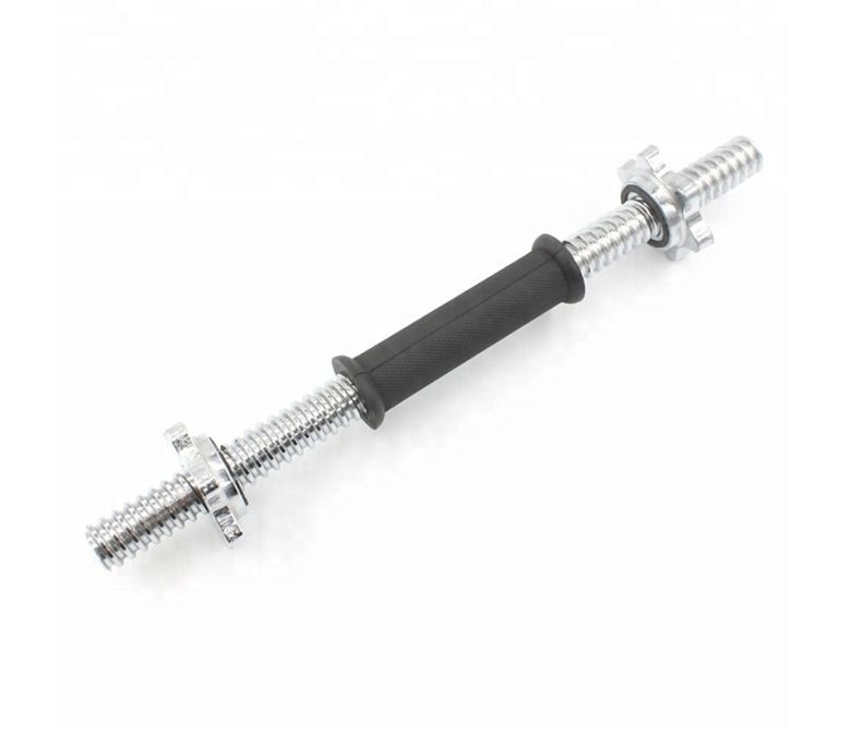 Rubbergreep met schroefdraad met halter