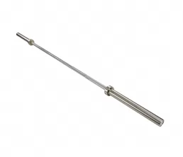 Verchroomde barbell -bar