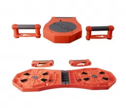 Oranje kleur roterend pushup -bord