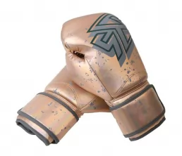 Faux lederen gesp gloves