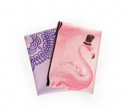 Suede rubber opvouwbare yogamat 1,2 mm