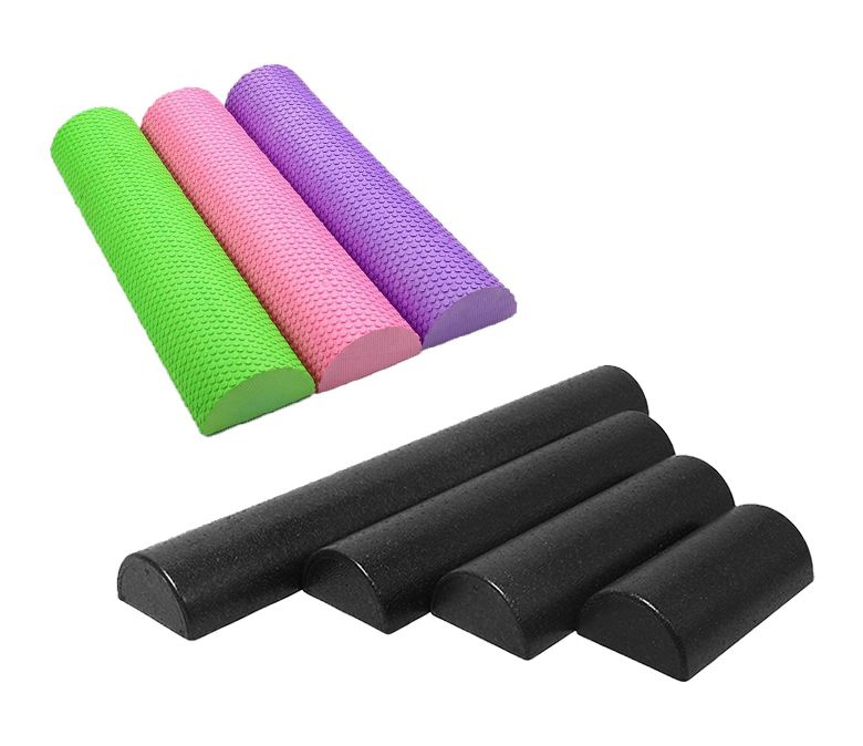 Halfronde schuimroller