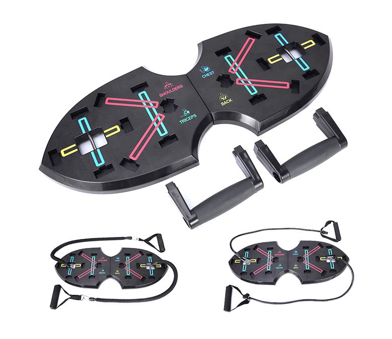 Opgewaardeerd15 in 1 push -up bar met weerstandsbanden