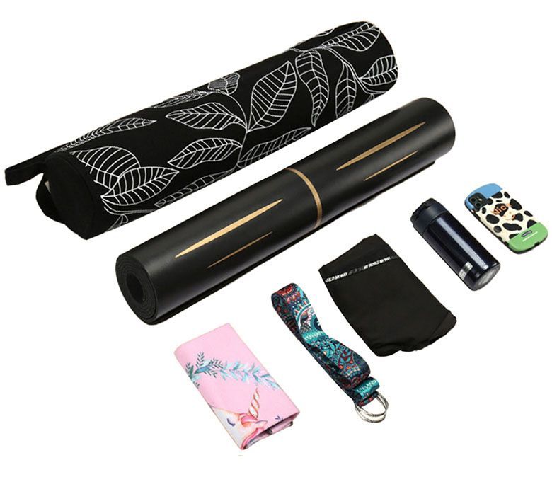Verdikte print yoga mat tas