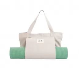 Canvas draagtas met yogamat dragerzak