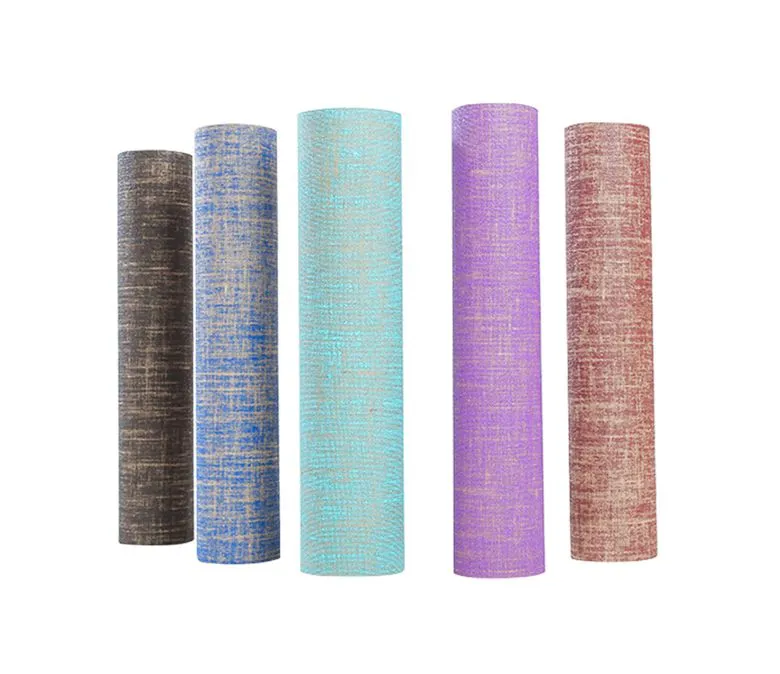 Hennep + PVC Yoga Mat