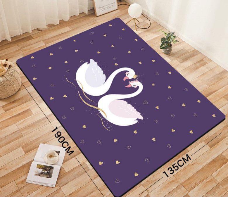Suede tpe volledige printen yogamat
