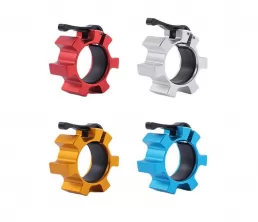 Aluminium Olympische barbell -kragen