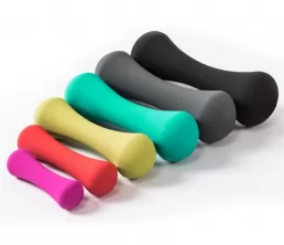 PVC gecoate kleur gietijzeren botvorm halter voor dames