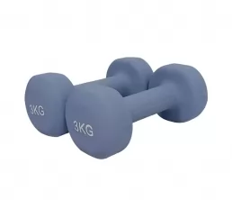 Frosted plastic gedompeld hex -halter met platte kop