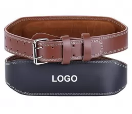 Aangepast logo hoogwaardige buckle powerlifting gym riem groothandel