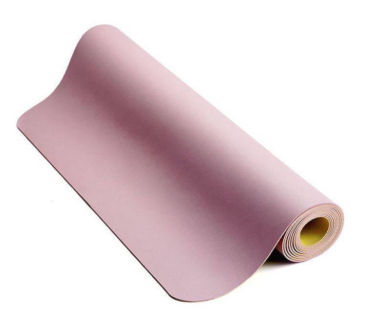 1,5 mm verbeterde matte pu rubber opvouwbare yogamat